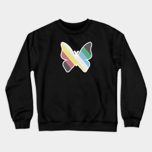 Disability Pride Butterfly Crewneck Sweatshirt